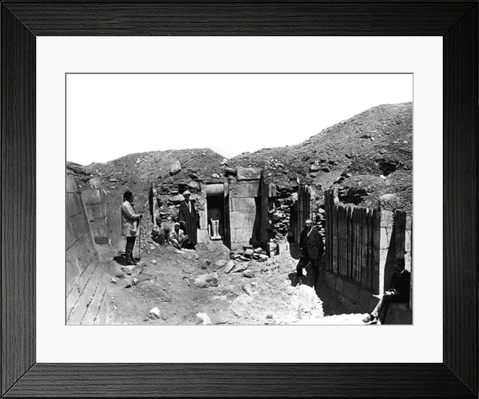 Framed Print : Memphis Saqqara, Egypt, 1893. Artist: Auguste Edouard Mariette Framed Print : Memphis Saqqara, Egypt, 1893. Artist: Auguste Edouard Mariette