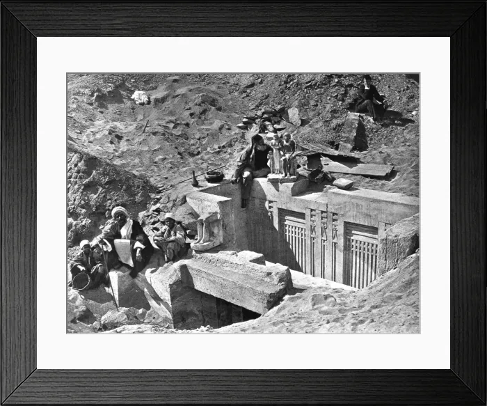 Framed Print : Memphis Saqqara, Egypt, 1893. Artist: Auguste Edouard Mariette Framed Print : Memphis Saqqara, Egypt, 1893. Artist: Auguste Edouard Mariette