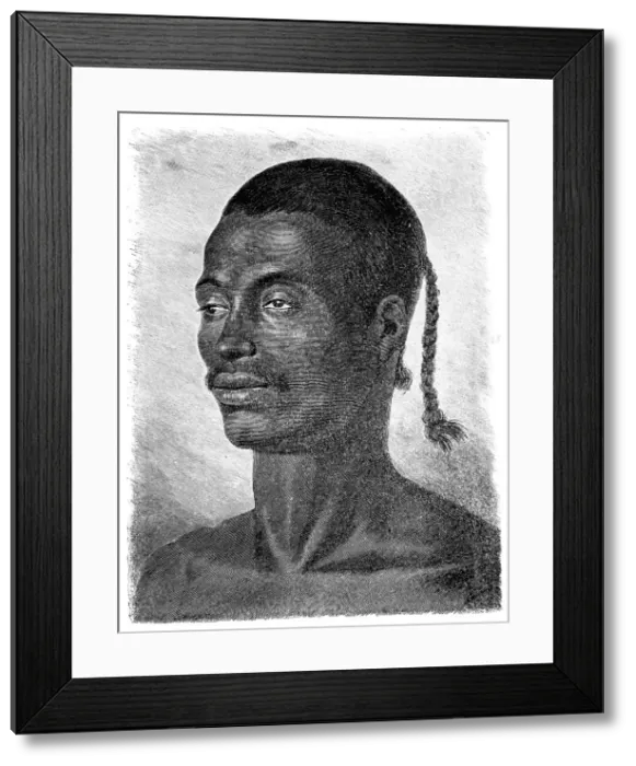 Framed Print : Egyptian Portrait, 1881 Framed Print : Egyptian Portrait, 1881