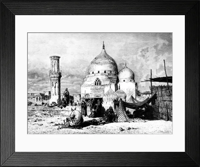Framed Print : Saint Ibrahim Mosque, Dessouk, Egypt, 1880 Framed Print : Saint Ibrahim Mosque, Dessouk, Egypt, 1880