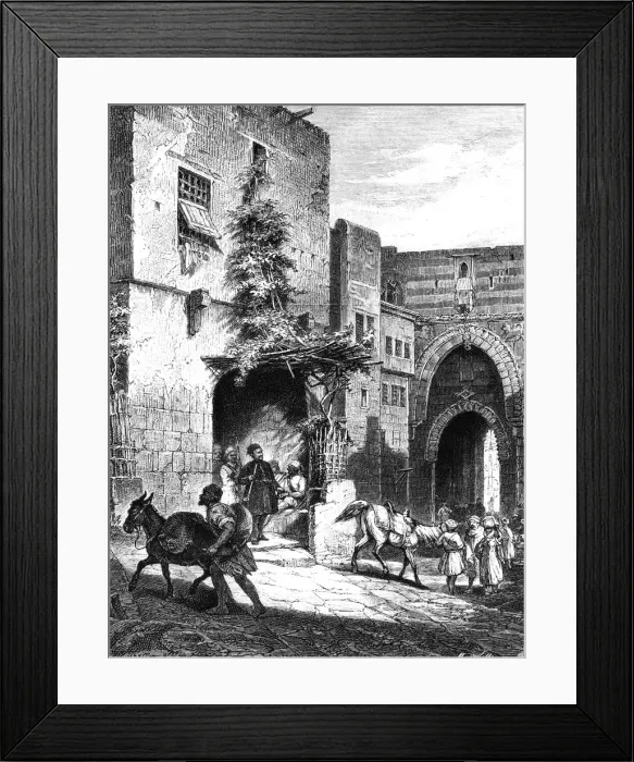 Framed Print : Carry Mamelukes, In the Citadel of Cairo, 1880 Framed Print : Carry Mamelukes, In the Citadel of Cairo, 1880