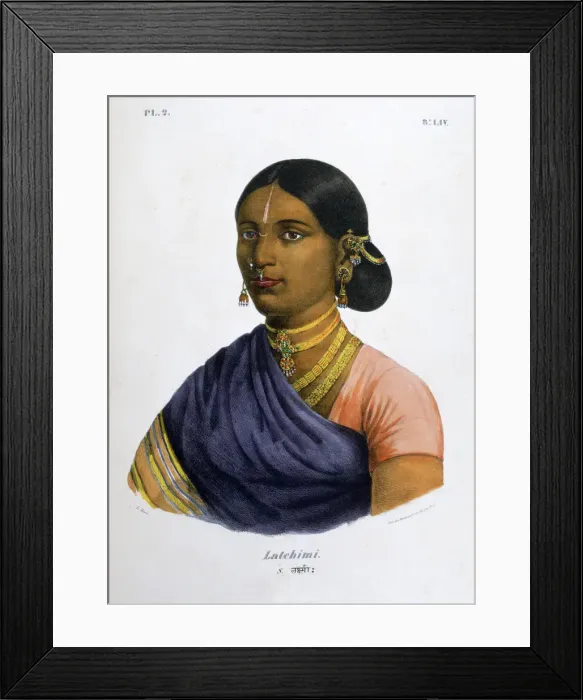 Framed Print : Latchimi, 1828. Artist: Marlet et Cie