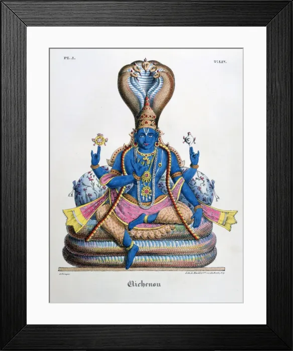 Framed Print : Hichenou, 1828. Artist: Marlet et Cie Framed Print : Hichenou, 1828. Artist: Marlet et Cie