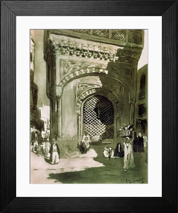 Framed Print : El-Sebil, Cairo, Egypt, 1928. Artist: Louis Cabanes Framed Print : El-Sebil, Cairo, Egypt, 1928. Artist: Louis Cabanes