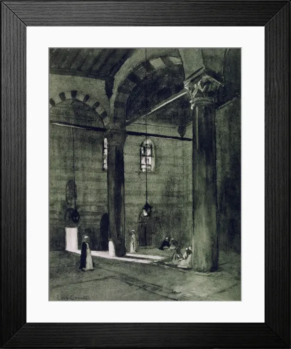 Framed Print : Al-Rifai Mosque, Cairo, Egypt, 1928. Artist: Louis Cabanes Framed Print : Al-Rifai Mosque, Cairo, Egypt, 1928. Artist: Louis Cabanes