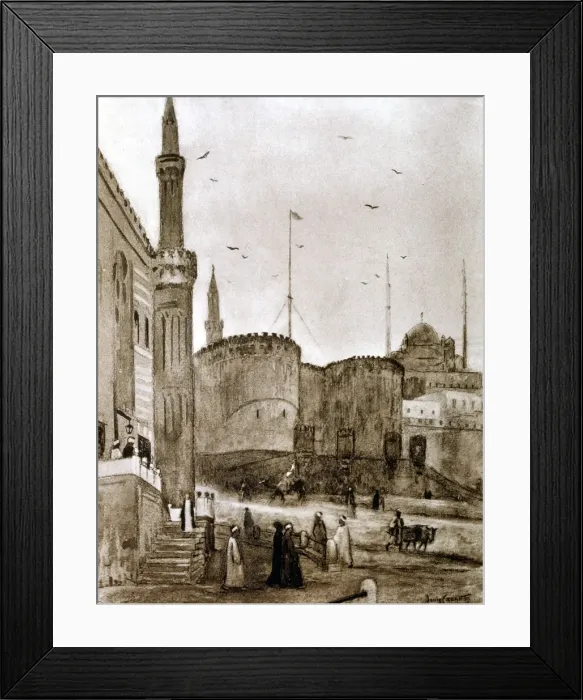 Framed Print : Entrance to the city, Cairo, Egypt, 1928. Artist: Louis Cabanes Framed Print : Entrance to the city, Cairo, Egypt, 1928. Artist: Louis Cabanes