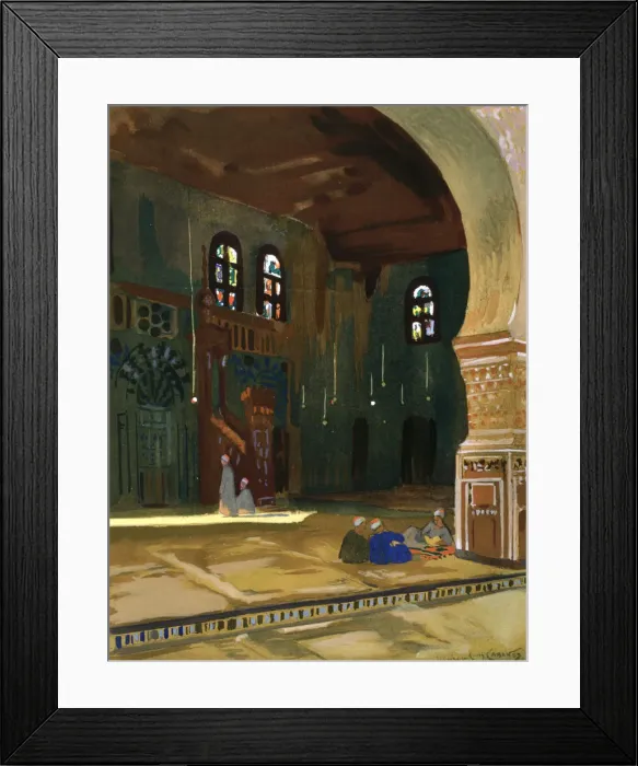 Framed Print : The Mosque of Sultan al-Ghuri, Cairo, Egypt, 1928. Artist: Louis Cabanes Framed Print : The Mosque of Sultan al-Ghuri, Cairo, Egypt, 1928. Artist: Louis Cabanes
