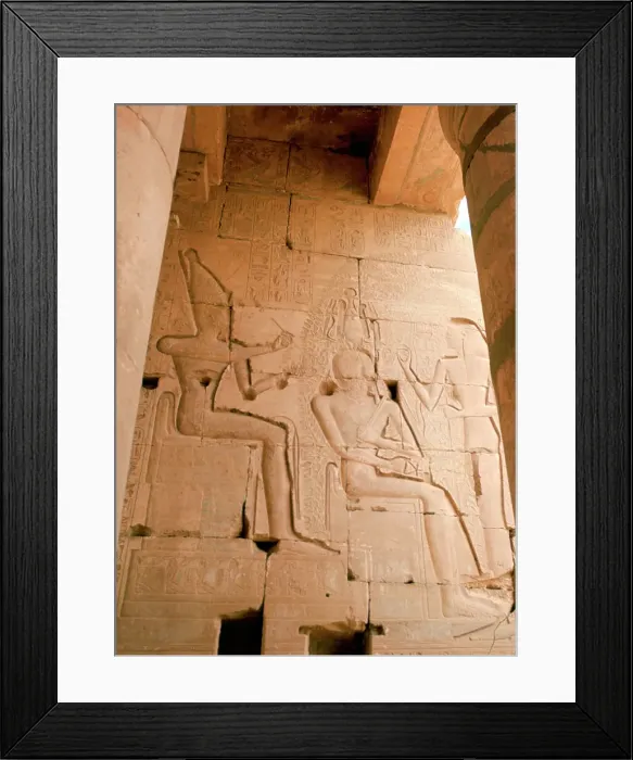 Framed Print : The Ramesseum, Luxor, Thebes, Egypt, 20th Century Framed Print : The Ramesseum, Luxor, Thebes, Egypt, 20th Century