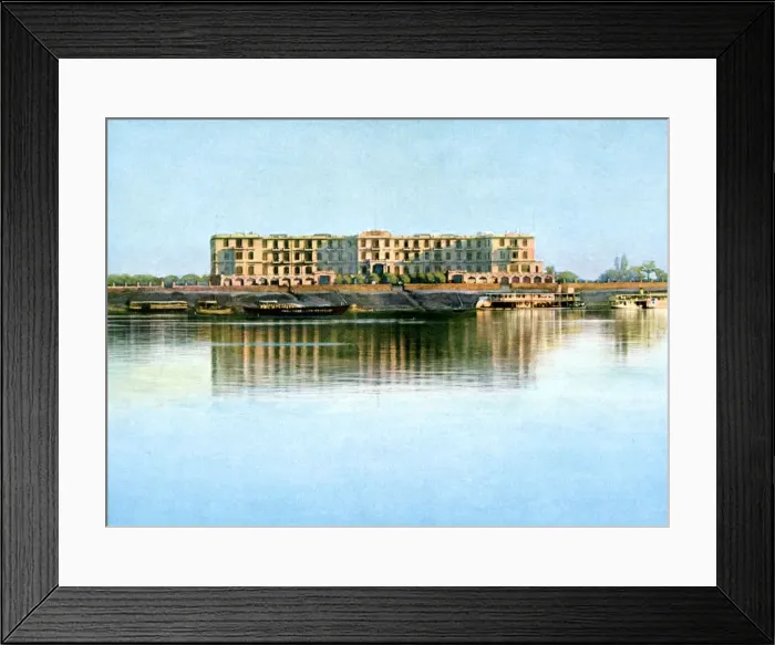 Framed Print : Winter Palace Hotel, Luxor, Egypt, 20th Century Framed Print : Winter Palace Hotel, Luxor, Egypt, 20th Century