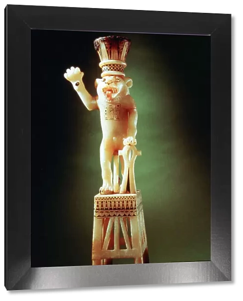 Lion figurine from the Tomb of Tutankhamen, 14th century BC