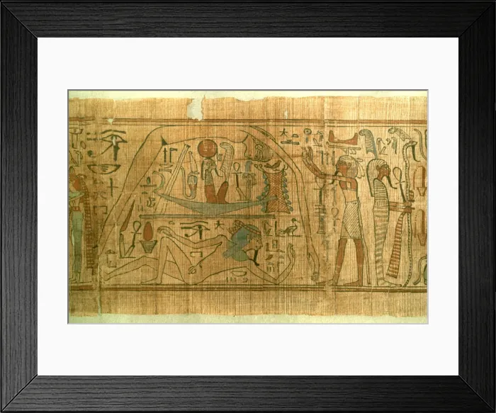 Framed Print : Ancient Egyptian cosmos, 11th-10th century BC Framed Print : Ancient Egyptian cosmos, 11th-10th century BC