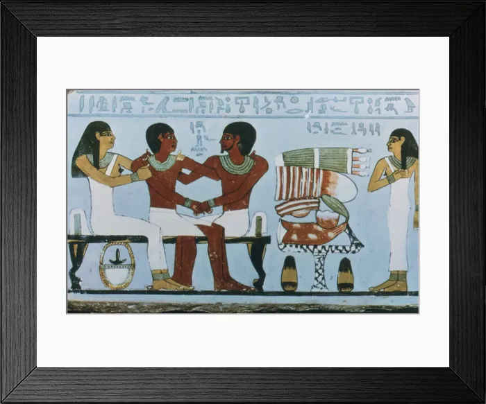 Framed Print : Part of painted limestone stela of Amenemhet, Abydos, Egypt, 11th Dynasty Framed Print : Part of painted limestone stela of Amenemhet, Abydos, Egypt, 11th Dynasty