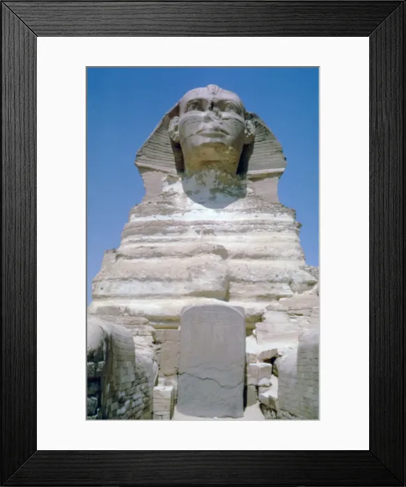 Framed Print : The Great Sphinx of Giza, Giza Plateau, Egypt Framed Print : The Great Sphinx of Giza, Giza Plateau, Egypt