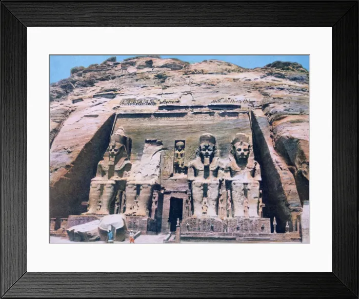 Framed Print : Temple of Abu Simbel, Egypt, 20th century Framed Print : Temple of Abu Simbel, Egypt, 20th century