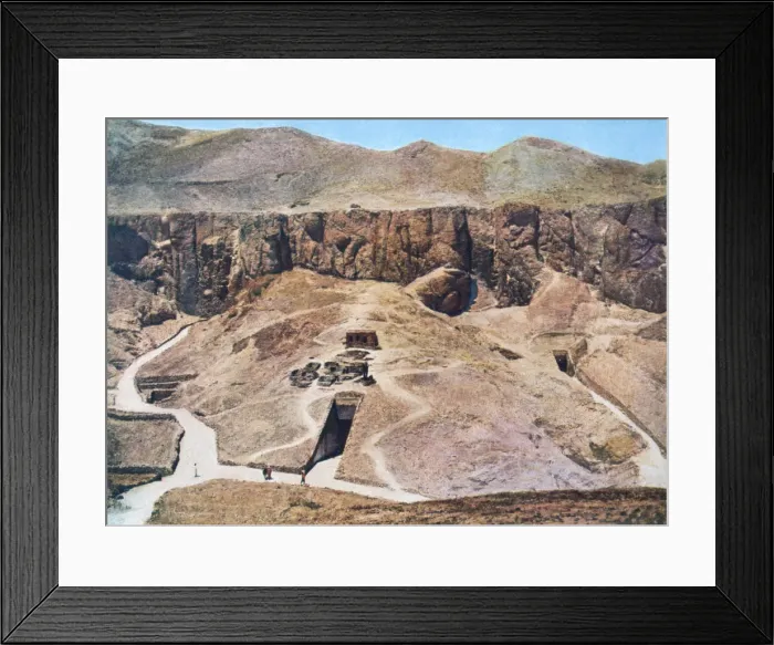 Framed Print : The Valley of the Kings, Luxor, Egypt, 20th century Framed Print : The Valley of the Kings, Luxor, Egypt, 20th century