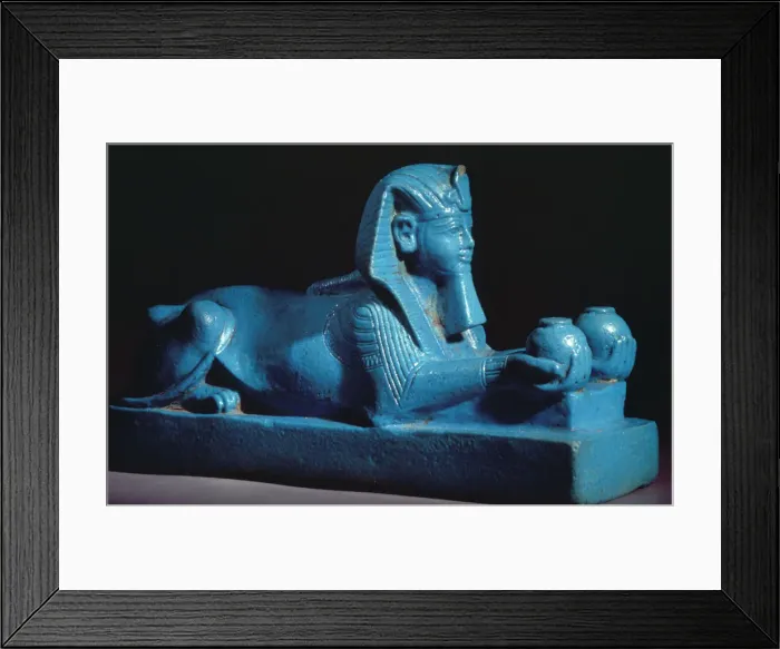 Framed Print : Sphinx of Amenhotep III, 15th-14th century BC Framed Print : Sphinx of Amenhotep III, 15th-14th century BC