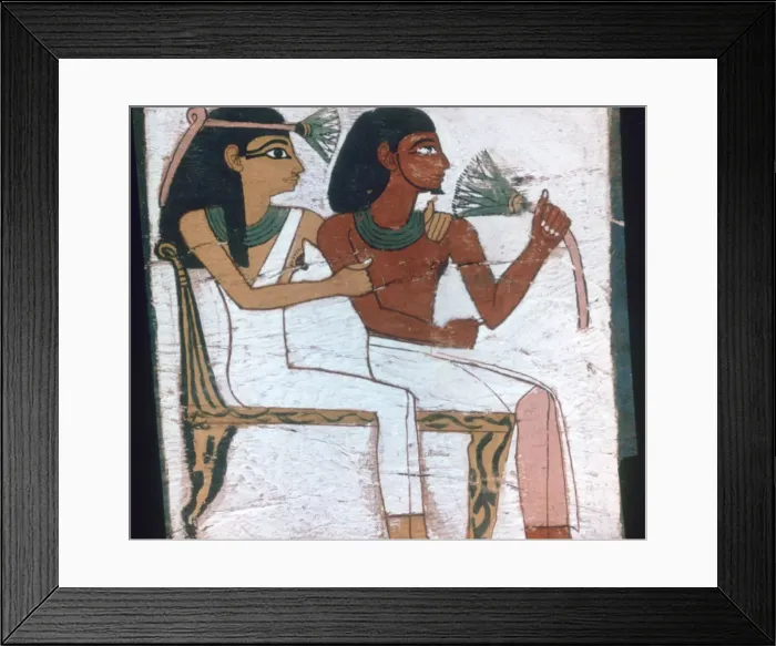 Framed Print : Detail of the decoration of a sarcophagus of The Lady of Madja, 18th Dynasty Framed Print : Detail of the decoration of a sarcophagus of The Lady of Madja, 18th Dynasty
