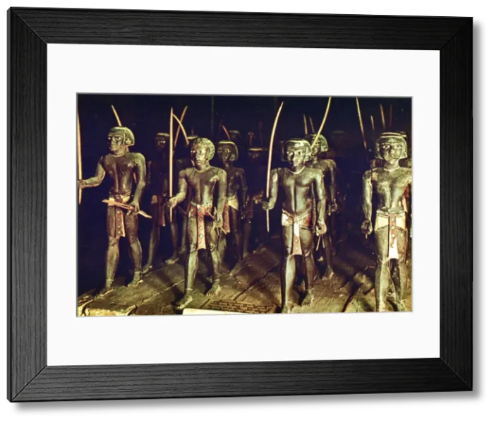 Framed Print : Group of Nubian Soldiers, Egypt Framed Print : Group of Nubian Soldiers, Egypt
