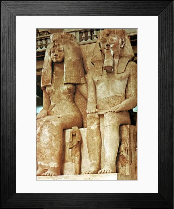 Framed Print : Statue, Amenophis III, Egypt, 18th Dynasty Framed Print : Statue, Amenophis III, Egypt, 18th Dynasty