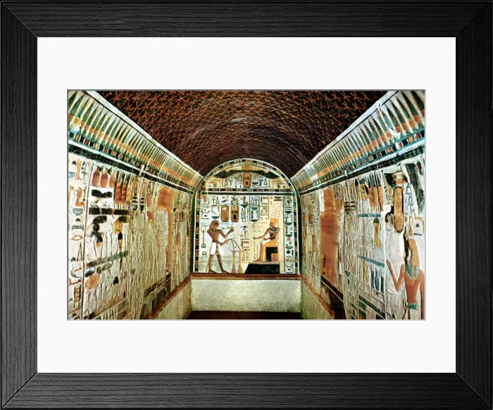 Framed Print : Chapel, Thutmose III, Egypt Framed Print : Chapel, Thutmose III, Egypt