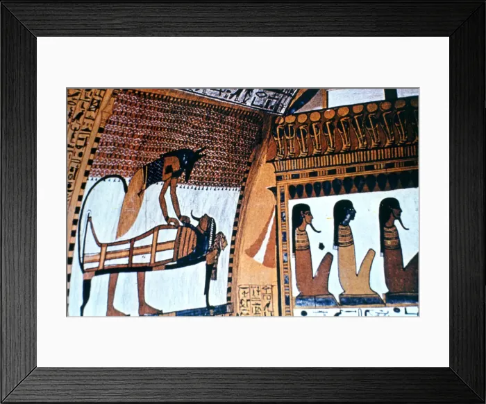 Framed Print : Chapel Interior, Anubis, Thebes, Egypt Framed Print : Chapel Interior, Anubis, Thebes, Egypt