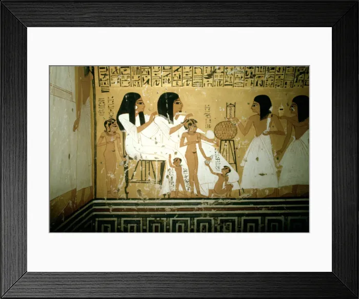 Framed Print : Deir el-Medineh, Luxor, Thebes, Egypt, (20th Century) Framed Print : Deir el-Medineh, Luxor, Thebes, Egypt, (20th Century)