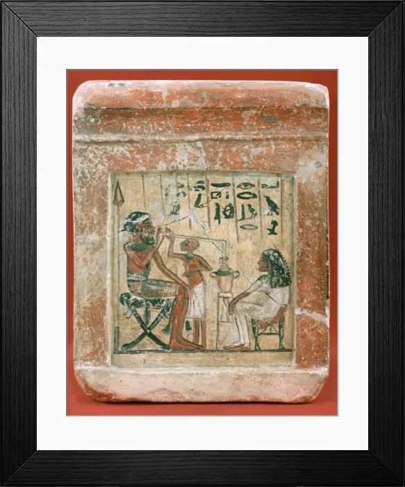 Framed Print : Tomb Stone of a Mercenary, 1350 BC Framed Print : Tomb Stone of a Mercenary, 1350 BC