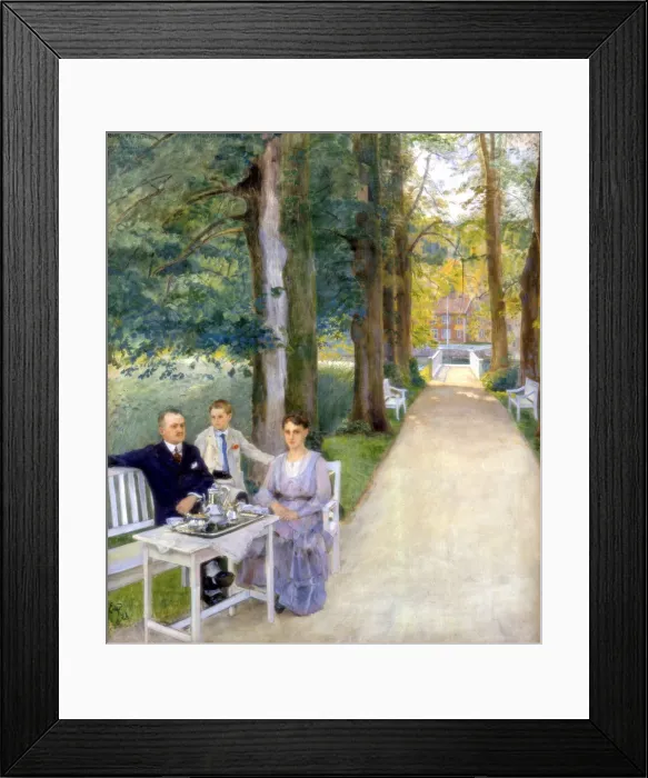 Framed Print : Joh Salve Kallevig, Gudrun Kallevig, Morten Kallevig, c1900-1928. Artist: Eilif Peterssen Framed Print : Joh Salve Kallevig, Gudrun Kallevig, Morten Kallevig, c1900-1928. Artist: Eilif Peterssen