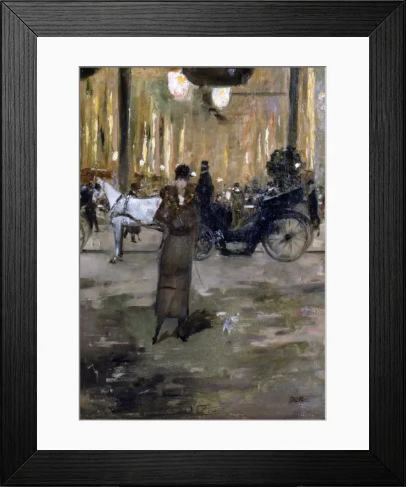 Framed Print : The Elegante, c1840-1900. Artist: Edouard Jaques Dufeu Framed Print : The Elegante, c1840-1900. Artist: Edouard Jaques Dufeu