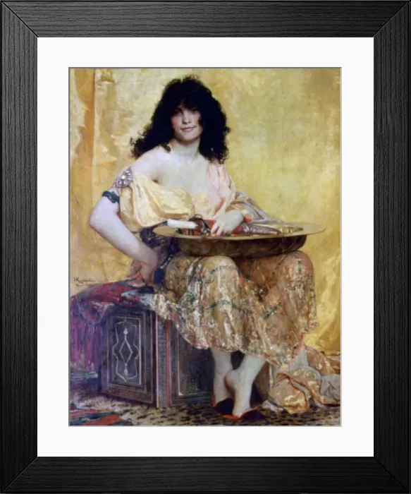 Framed Print : Salome, 1870. Artist: Henri Alexandre Georges Regnault Framed Print : Salome, 1870. Artist: Henri Alexandre Georges Regnault