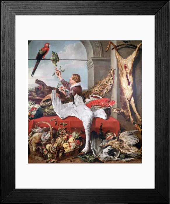 Framed Print : Interior of an Office, c1635. Artist: Frans Snyders Framed Print : Interior of an Office, c1635. Artist: Frans Snyders