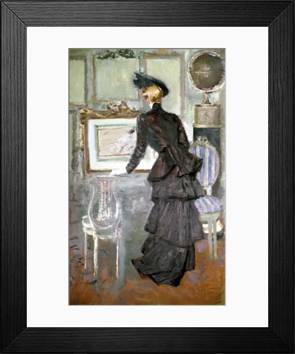 Framed Print : Female, 1902. Artist: Paul Helleu Framed Print : Female, 1902. Artist: Paul Helleu