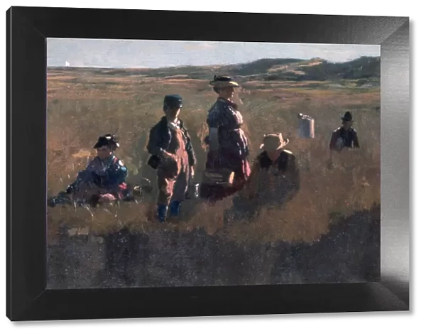 In the Field, c1875. Artist: Eastman Johnson