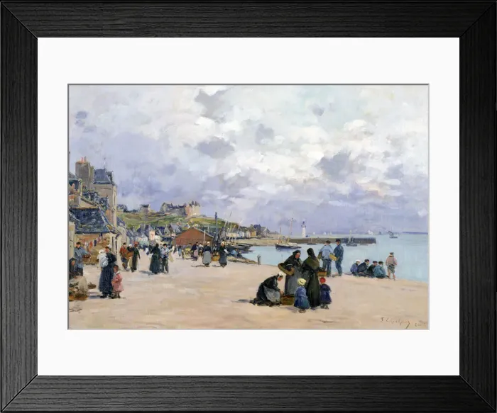 Framed Print : Untitled, c1876-1924. Artist: Fernand Marie Eugene Legout Gerard Framed Print : Untitled, c1876-1924. Artist: Fernand Marie Eugene Legout Gerard
