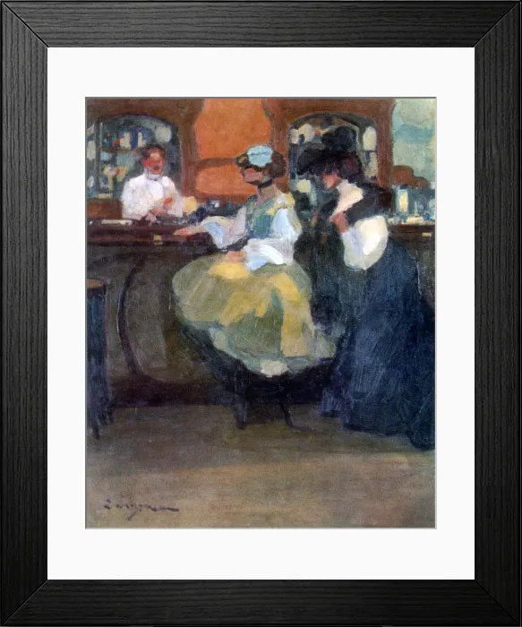 Framed Print : Bar Tabarin, c1905. Artist: Edmond Lempereur