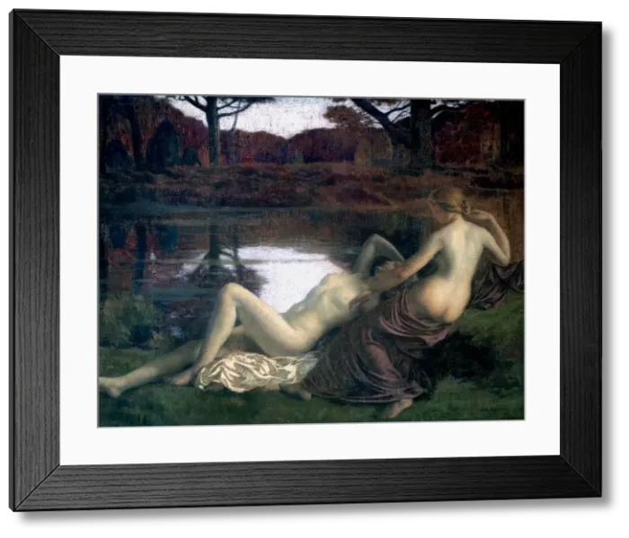 Framed Print : Dryads, 15th Century Framed Print : Dryads, 15th Century
