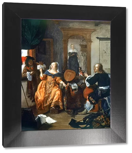 A Musical Party, 1659. Artist: Gabriel Metsu