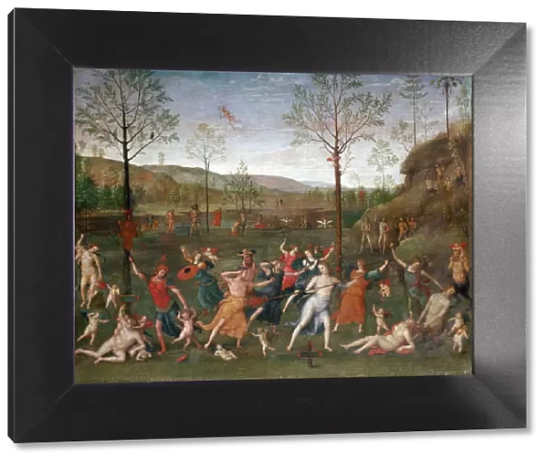 The Battle of Love and Chastity, c1503-1523. Artist: Perugino