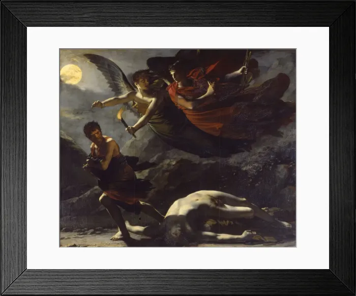 Framed Print : Justice and Divine Vengeance pursuing Crime, 1808. Artist: Pierre-Paul Prud hon Framed Print : Justice and Divine Vengeance pursuing Crime, 1808. Artist: Pierre-Paul Prud hon