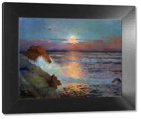 Sun Set by the Sea, 1925. Artist: Fernand Loyen du Puigaudeau