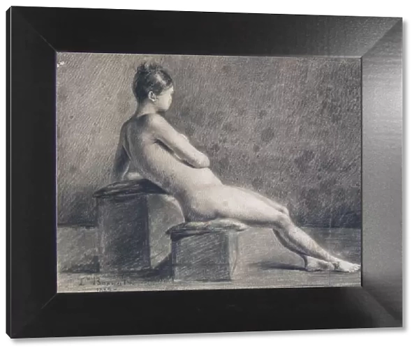Model in Profile, c1853-1922. Artist: Leon Joseph Florentin Bonnat