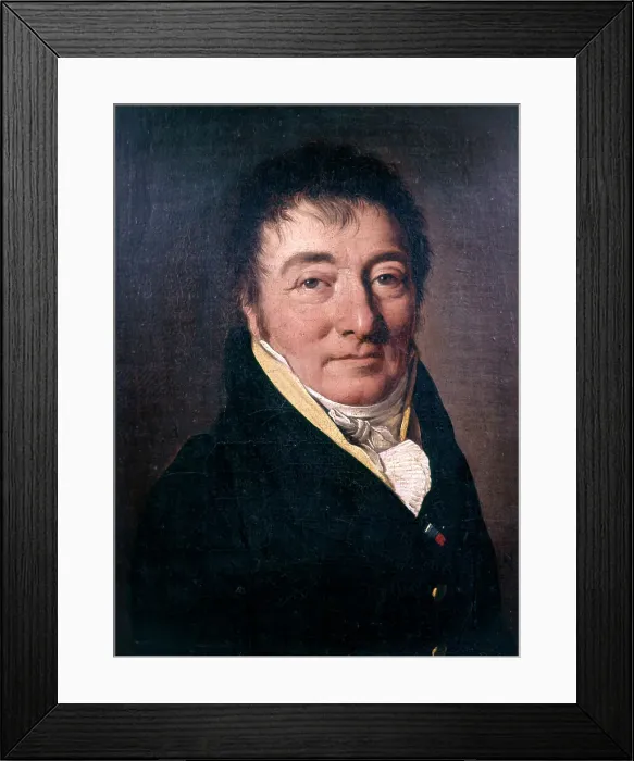 Framed Print : Portrait of a Man, c1780-1845. Artist: Louis Leopold Boilly Framed Print : Portrait of a Man, c1780-1845. Artist: Louis Leopold Boilly