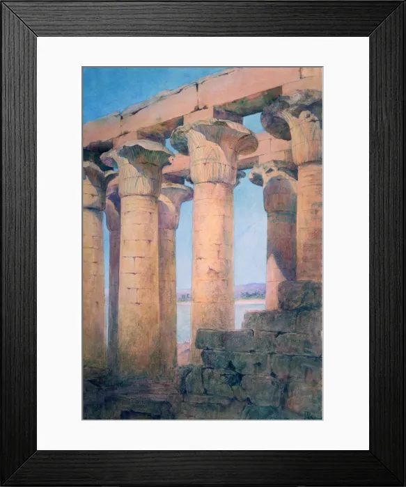 Framed Print : Egypt, 19th century. Artist: Frances Anne Lee Framed Print : Egypt, 19th century. Artist: Frances Anne Lee