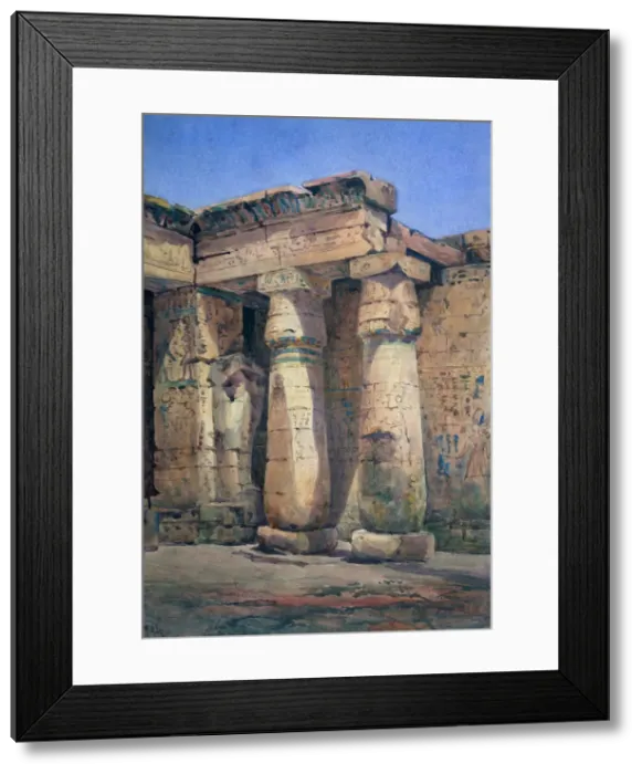 Framed Print : Egypt, 19th century. Artist: Frances Anne Lee Framed Print : Egypt, 19th century. Artist: Frances Anne Lee
