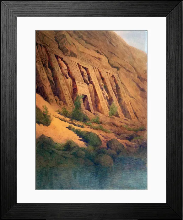 Framed Print : Egypt, 19th century. Artist: Frances Anne Lee Framed Print : Egypt, 19th century. Artist: Frances Anne Lee
