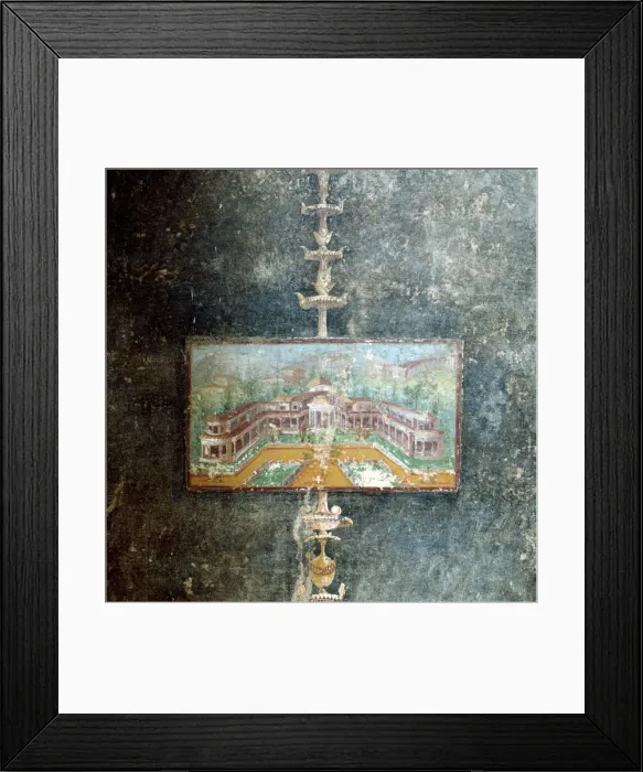 Framed Print : Fresco, Villa Vettii, Pompeii. c62-79 AD Framed Print : Fresco, Villa Vettii, Pompeii. c62-79 AD