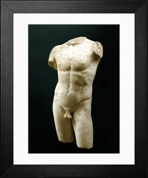 Framed Print : Torso of an Athelete, 1st - 2nd Century AD Framed Print : Torso of an Athelete, 1st - 2nd Century AD