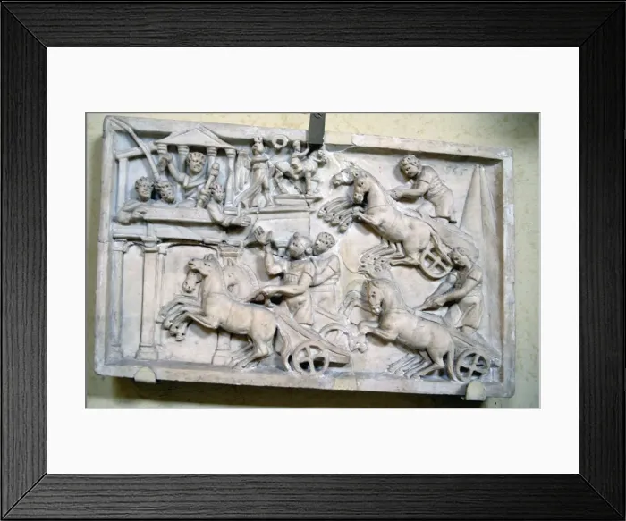 Framed Print : Cursum Equorum, 2nd Century AD Framed Print : Cursum Equorum, 2nd Century AD