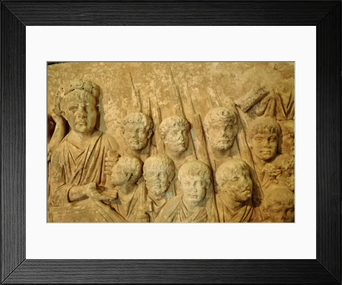 Framed Print : Trajan Relief, Roman, 1st-2nd century AD Framed Print : Trajan Relief, Roman, 1st-2nd century AD