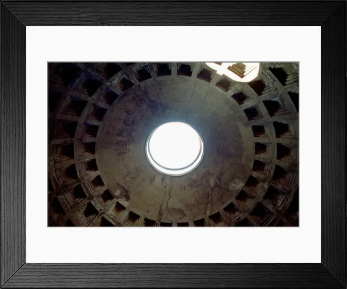 Framed Print : Interior of the Pantheon, Rome, Italy. Artist: A Lorenzini Framed Print : Interior of the Pantheon, Rome, Italy. Artist: A Lorenzini